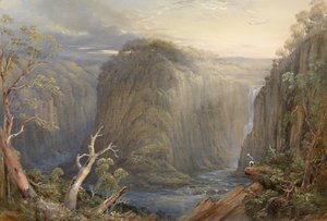 One of the Falls on the Apsley by Conrad Martens